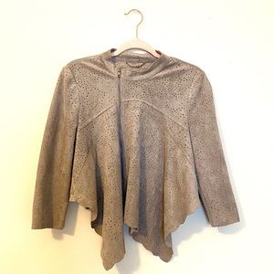 BCBGMaxAzria Cropped Asymmetrical Jacket